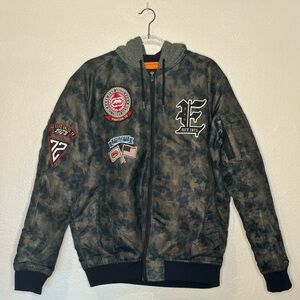 Ecko Unltd. Camo Bomber Jacket - 90’s Vintage Streetwear